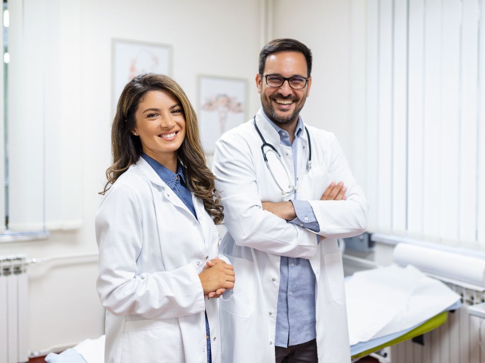 Doctor consulting patient at Inspire Health Active